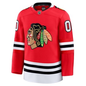 Maillot de Hockey Chicago Blackhawks Personnaliser Fanatics Premium 2024-25 Rouge Domicile - Homme